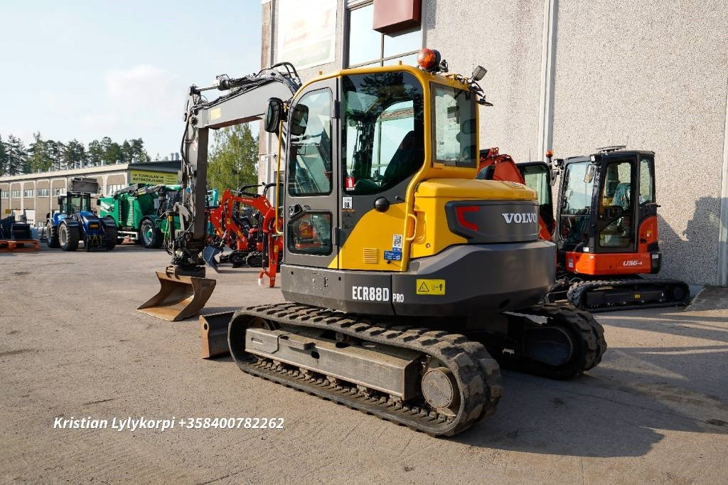 Volvo ECR88D PRO PIENET TUNNIT - Mini bager: slika 2 Volvo ECR88D PRO PIENET TUNNIT - Mini bager: slika 2