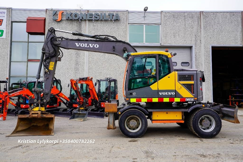 Volvo EWR150E PYÖRÄOHJAUS - Bager na kolesih: slika 1 Volvo EWR150E PYÖRÄOHJAUS - Bager na kolesih: slika 1