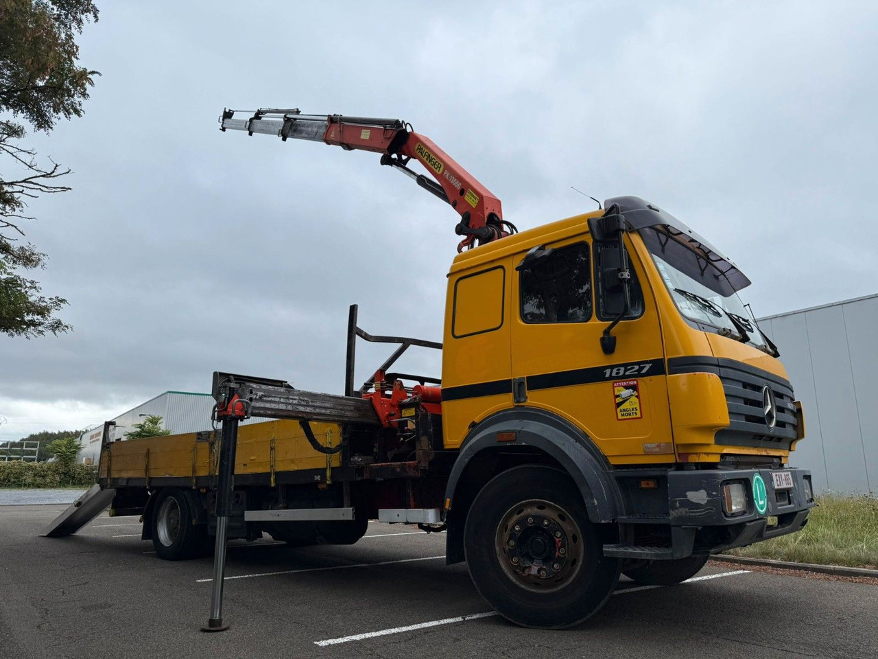 Mercedes-Benz 1827. Kran Palfinger PK13000. - Tovornjak z dvigalom: slika 3 Mercedes-Benz 1827. Kran Palfinger PK13000. - Tovornjak z dvigalom: slika 3