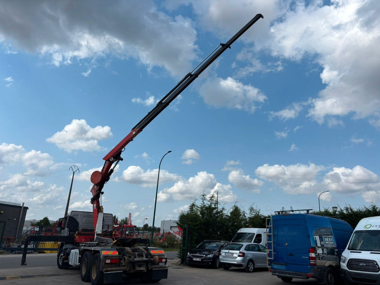 Volvo 6x4. Fassi F195A. Abroll. Funk. Tempomat. - Kotalni prekucni tovornjak, Tovornjak z dvigalom: slika 3 Volvo 6x4. Fassi F195A. Abroll. Funk. Tempomat. - Kotalni prekucni tovornjak, Tovornjak z dvigalom: slika 3