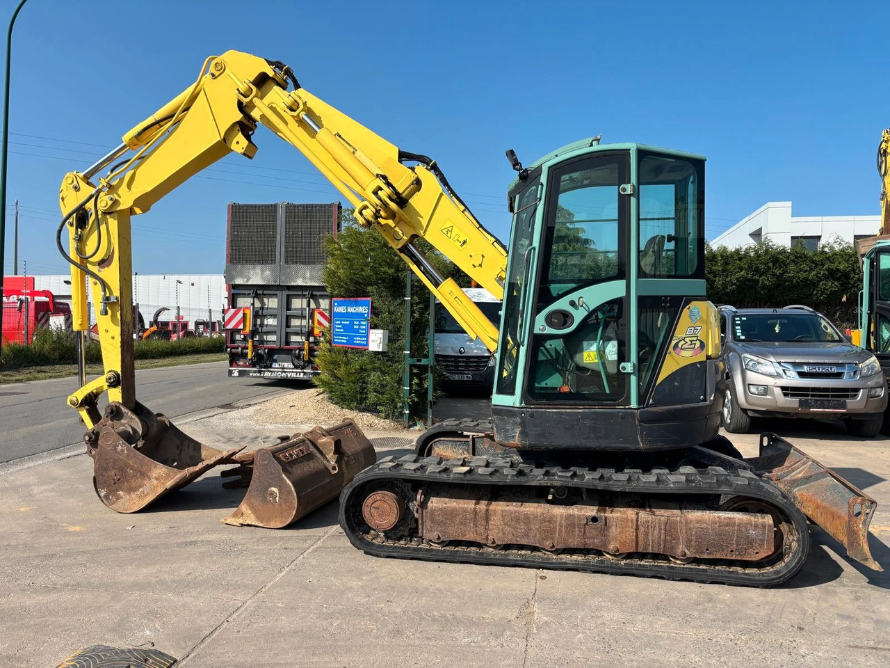 Yanmar B7 Sigma. 3 Löffel. - Mini bager: slika 2 Yanmar B7 Sigma. 3 Löffel. - Mini bager: slika 2