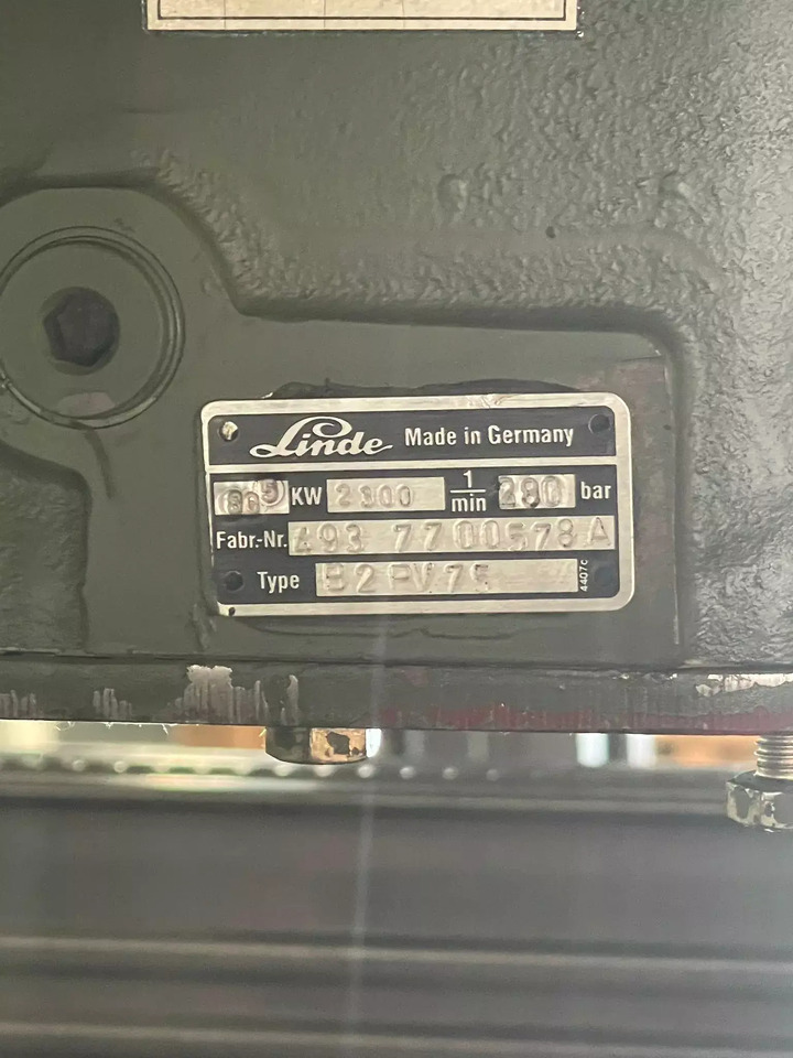 LINDE B2PV75 - Hidravlična črpalka za Gradbeni stroj: slika 5 LINDE B2PV75 - Hidravlična črpalka za Gradbeni stroj: slika 5