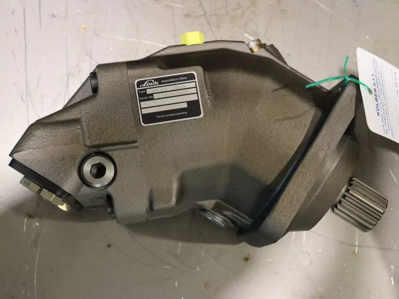 LINDE CMF80 2910 - Hidravlični motor za Gradbeni stroj: slika 1 LINDE CMF80 2910 - Hidravlični motor za Gradbeni stroj: slika 1