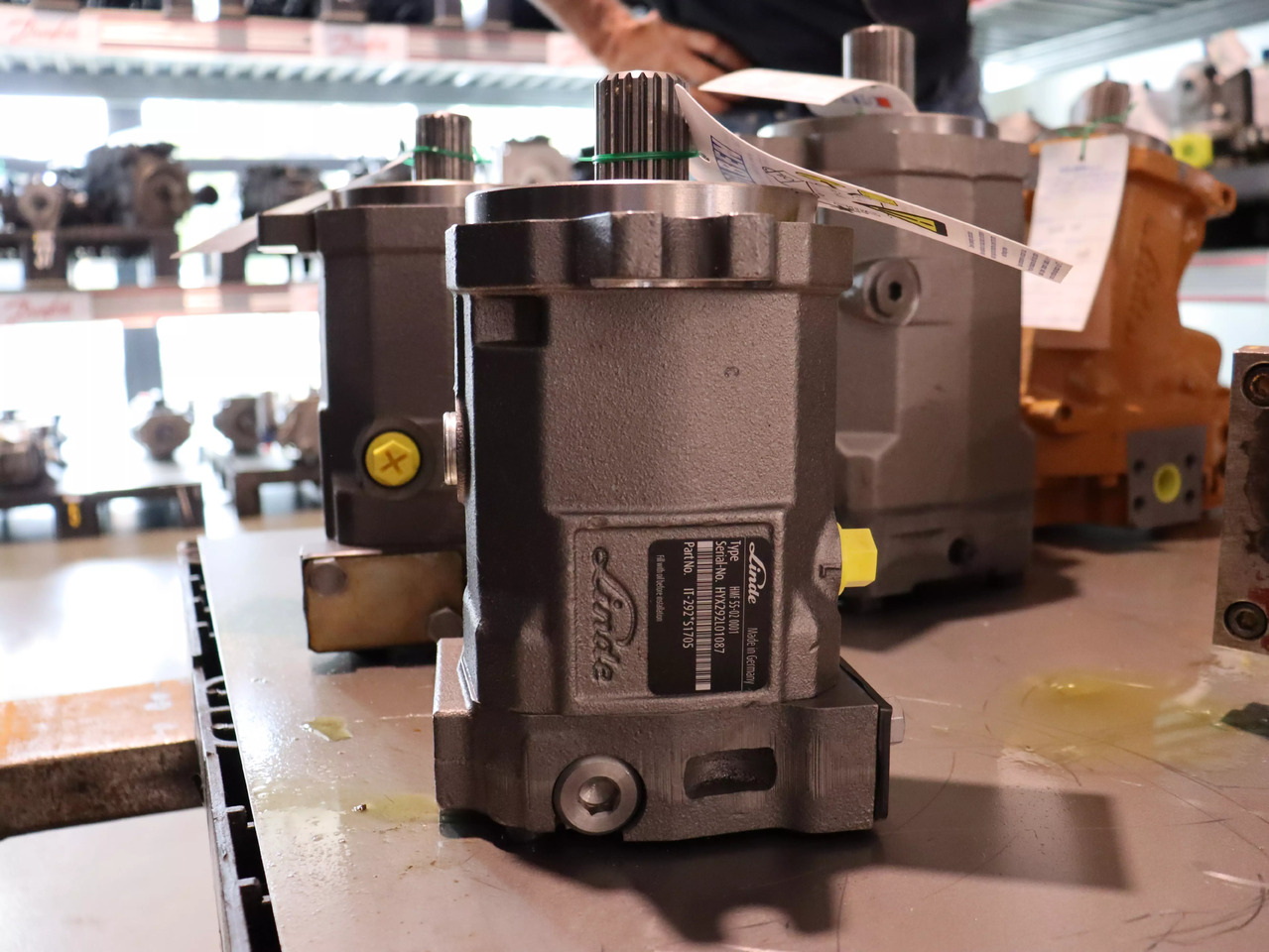 LINDE HMF 55-02 - Hidravlični motor za Gradbeni stroj: slika 1 LINDE HMF 55-02 - Hidravlični motor za Gradbeni stroj: slika 1