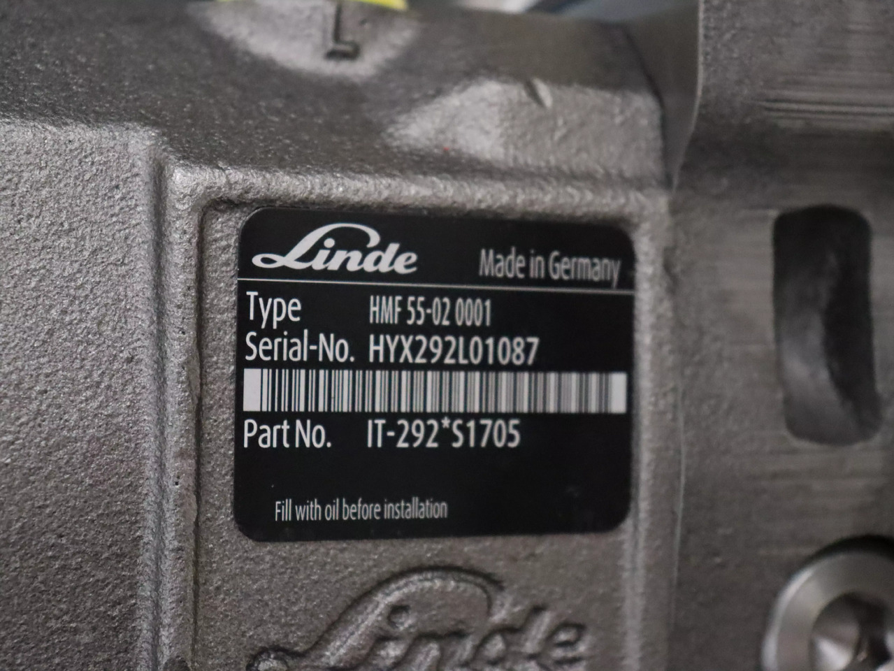 LINDE HMF 55-02 - Hidravlični motor za Gradbeni stroj: slika 3 LINDE HMF 55-02 - Hidravlični motor za Gradbeni stroj: slika 3