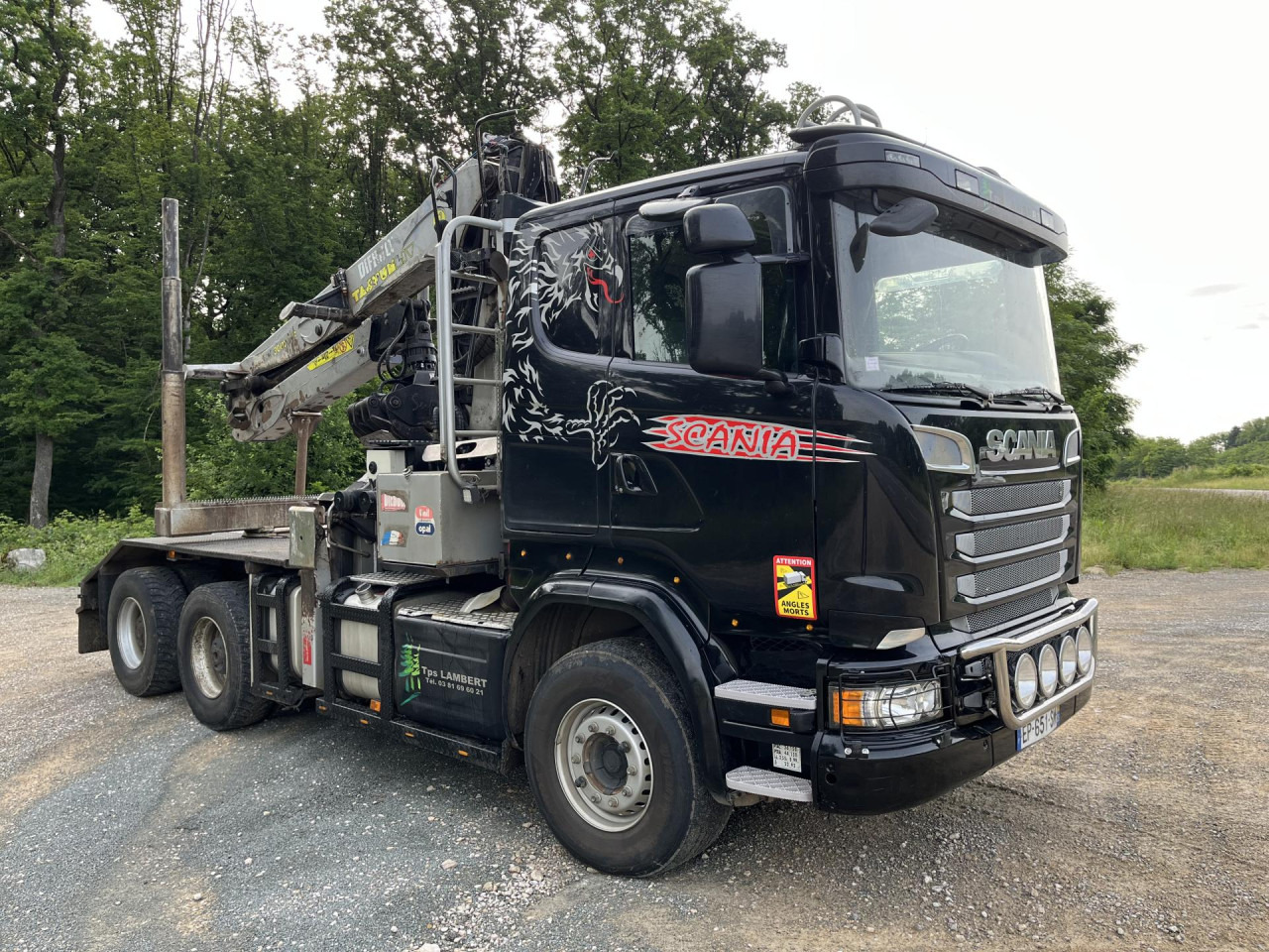 SCANIA R 580 CB6x4EHZ - Tovornjak-šasija: slika 2 SCANIA R 580 CB6x4EHZ - Tovornjak-šasija: slika 2