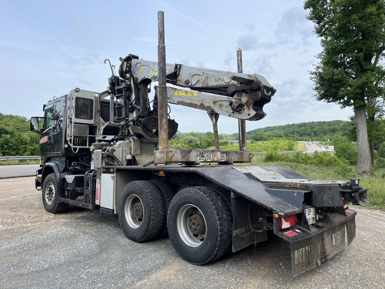 SCANIA R 580 CB6x4EHZ - Tovornjak-šasija: slika 3 SCANIA R 580 CB6x4EHZ - Tovornjak-šasija: slika 3