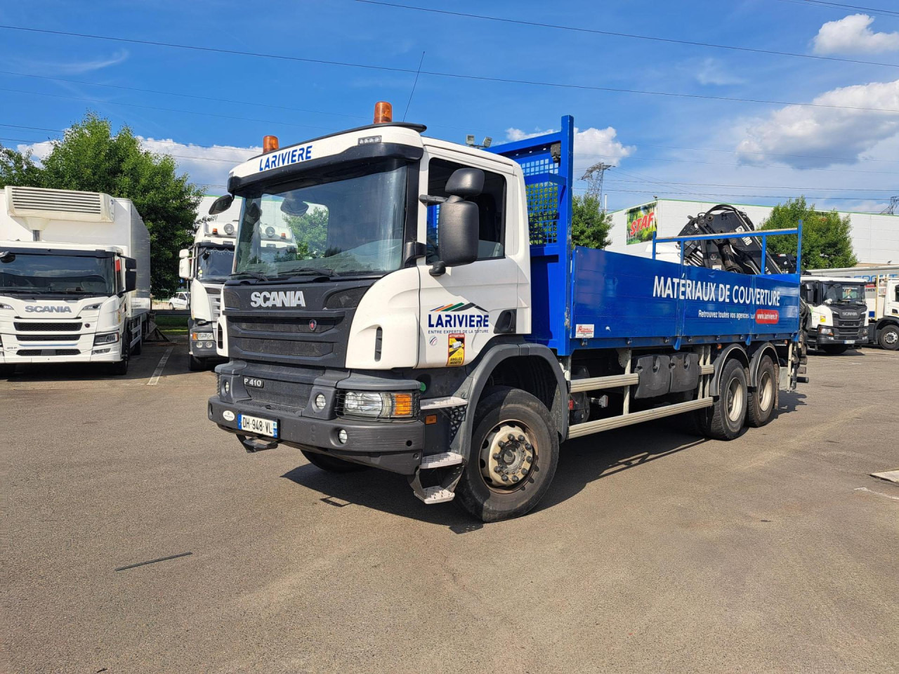 SCANIA SCANIA P410 6x4 - Tovornjak-šasija: slika 1 SCANIA SCANIA P410 6x4 - Tovornjak-šasija: slika 1