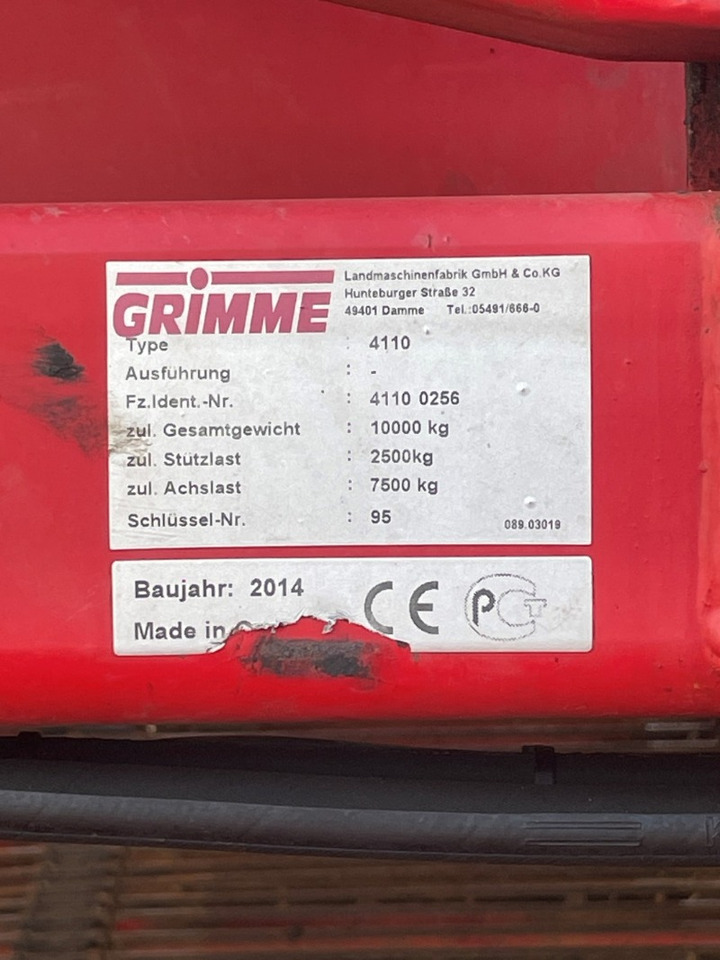 Grimme SE 260 NB - Kombajn: slika 2 Grimme SE 260 NB - Kombajn: slika 2