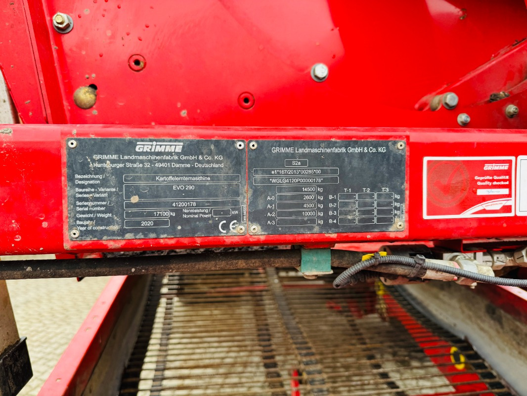 Grimme EVO 290 AirSep - Kombajn za krompir: slika 2 Grimme EVO 290 AirSep - Kombajn za krompir: slika 2