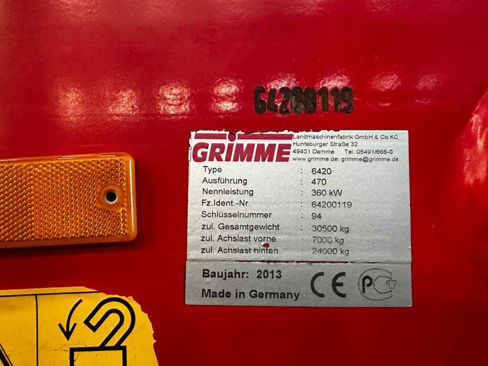 Grimme VARITRON 470-MS - Kombajn: slika 2 Grimme VARITRON 470-MS - Kombajn: slika 2