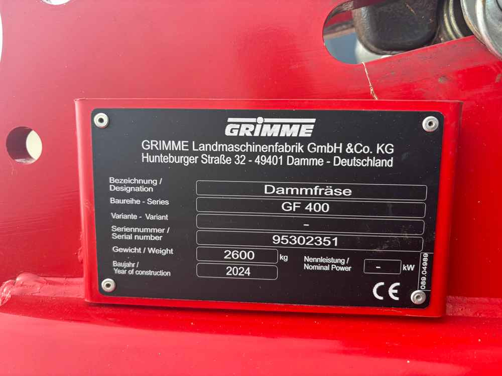 Kombajn Grimme GF 400: slika 9