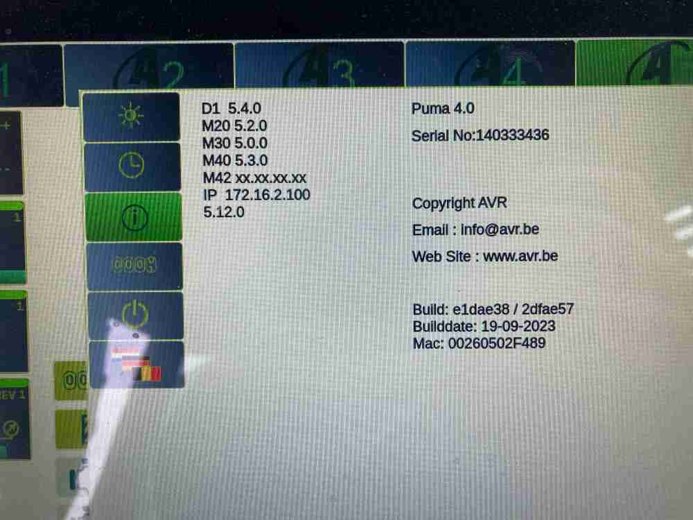 Kombajn AVR AVR PUMA 4.0, 4 Row Self-Propelled Harvester, 2022: slika 16