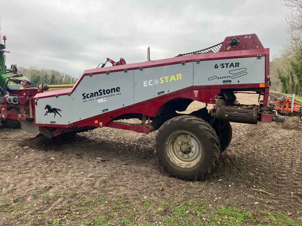 Scanstone Scanstone Ecostar De-Stoner - Priključek za kombajn: slika 2 Scanstone Scanstone Ecostar De-Stoner - Priključek za kombajn: slika 2