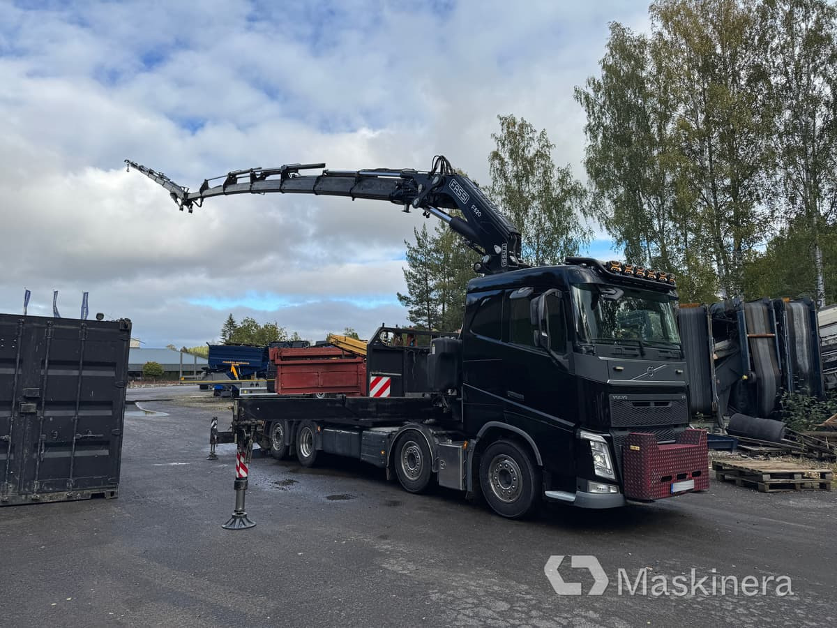 Bodbil Volvo FH 82F med Fassi F820 kran & jib - Tovornjak s kesonom, Tovornjak z dvigalom: slika 3 Bodbil Volvo FH 82F med Fassi F820 kran & jib - Tovornjak s kesonom, Tovornjak z dvigalom: slika 3