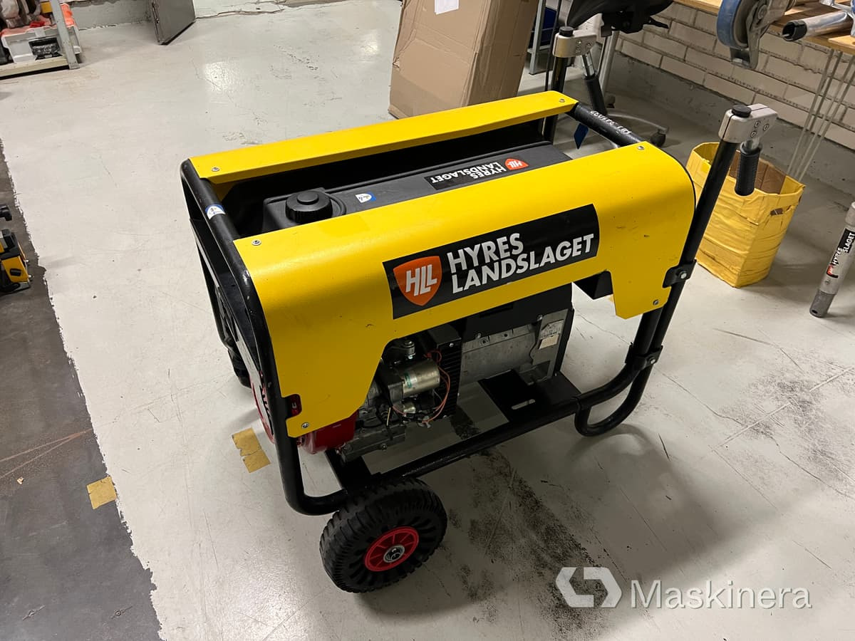 Elverk Atlas Copco QEP R8 (Defekt) - Generator: slika 1 Elverk Atlas Copco QEP R8 (Defekt) - Generator: slika 1