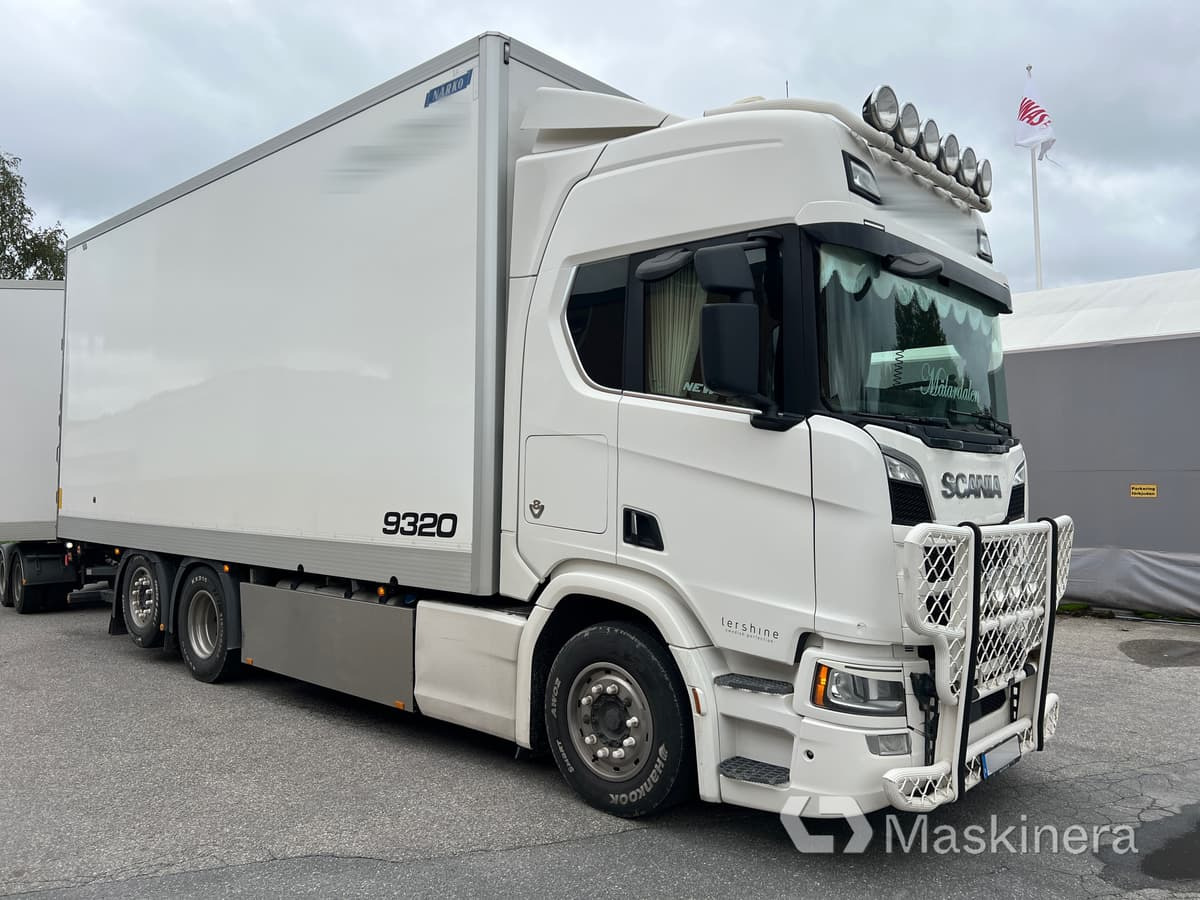 Fjärrbil Scania R580 med öppningsbar sida - Tovornjak zabojnik: slika 3 Fjärrbil Scania R580 med öppningsbar sida - Tovornjak zabojnik: slika 3
