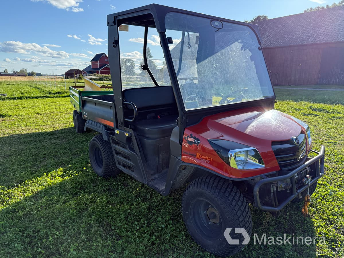 UTV Kioti MEC2210 med tippvagn & plog - Gozdarska oprema: slika 3 UTV Kioti MEC2210 med tippvagn & plog - Gozdarska oprema: slika 3