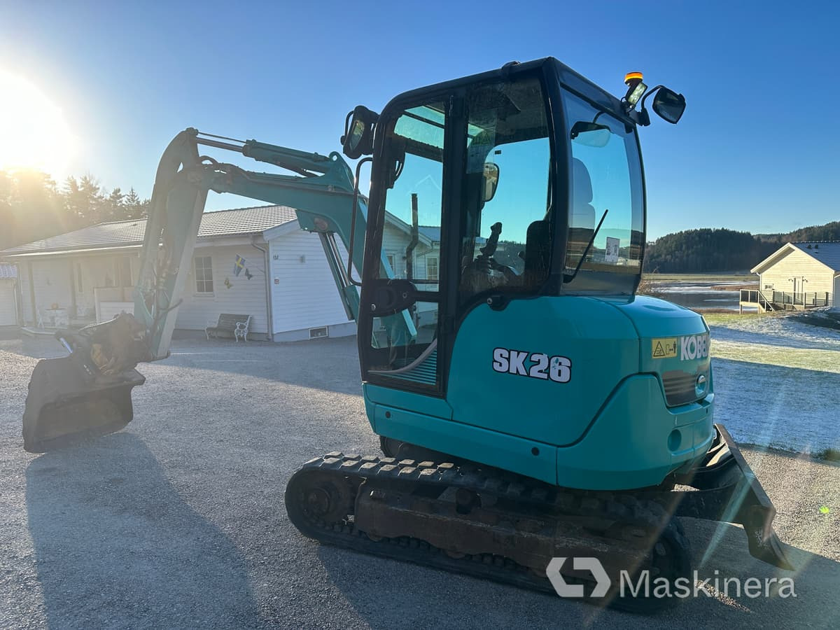 Grävmaskin Kobelco SK26 - Bager goseničar: slika 3 Grävmaskin Kobelco SK26 - Bager goseničar: slika 3