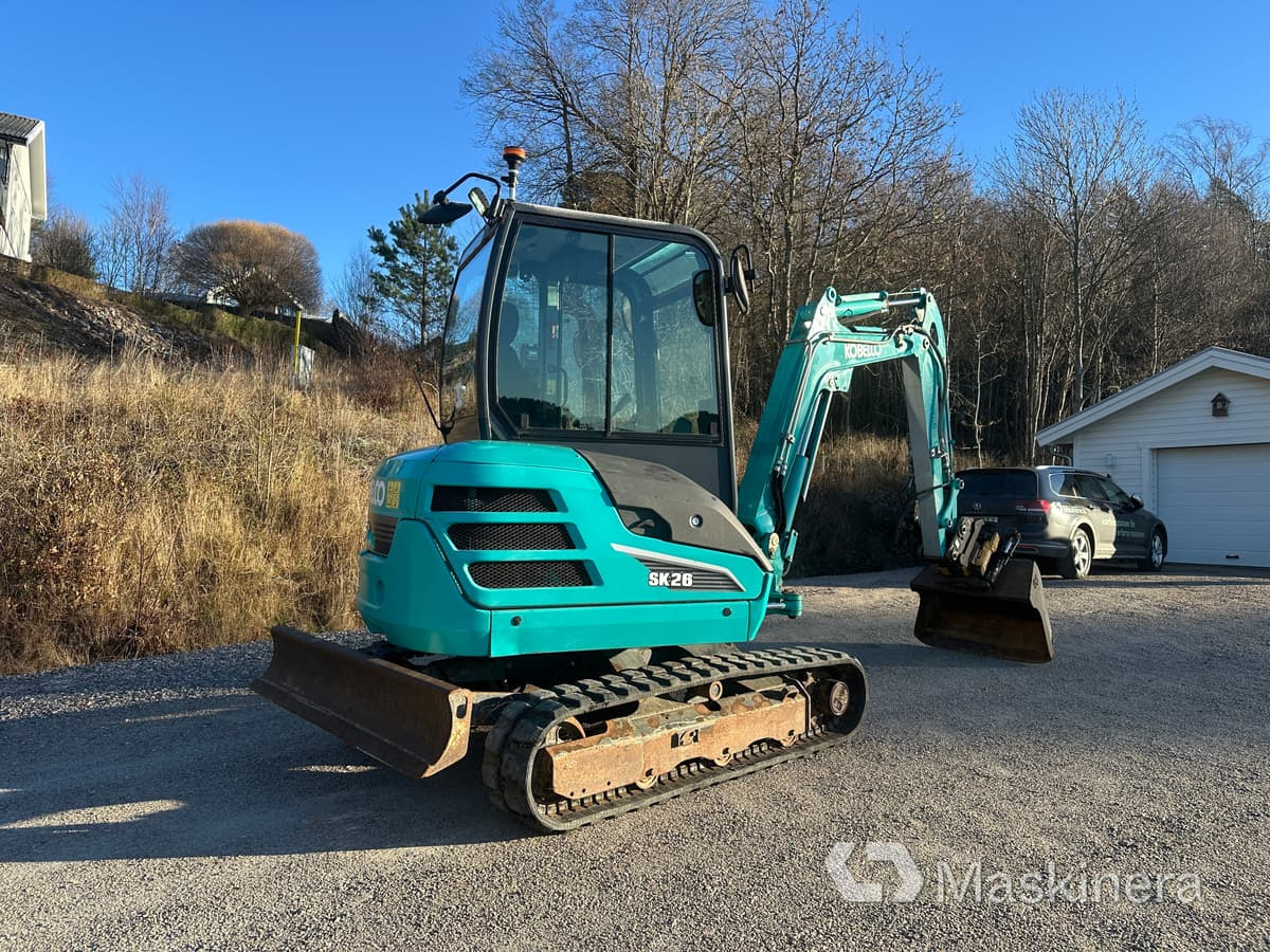 Grävmaskin Kobelco SK26 - Bager goseničar: slika 5 Grävmaskin Kobelco SK26 - Bager goseničar: slika 5