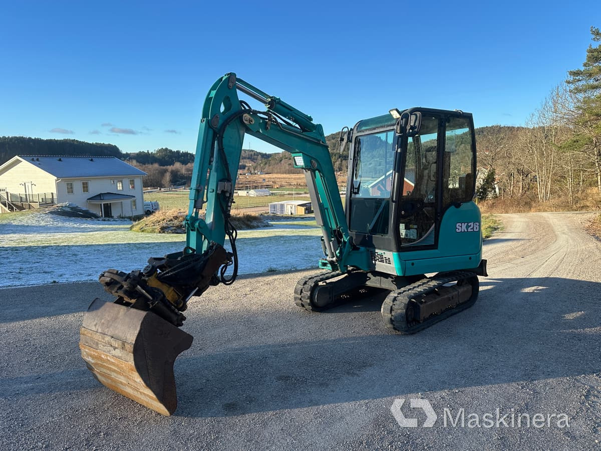 Grävmaskin Kobelco SK26 - Bager goseničar: slika 1 Grävmaskin Kobelco SK26 - Bager goseničar: slika 1