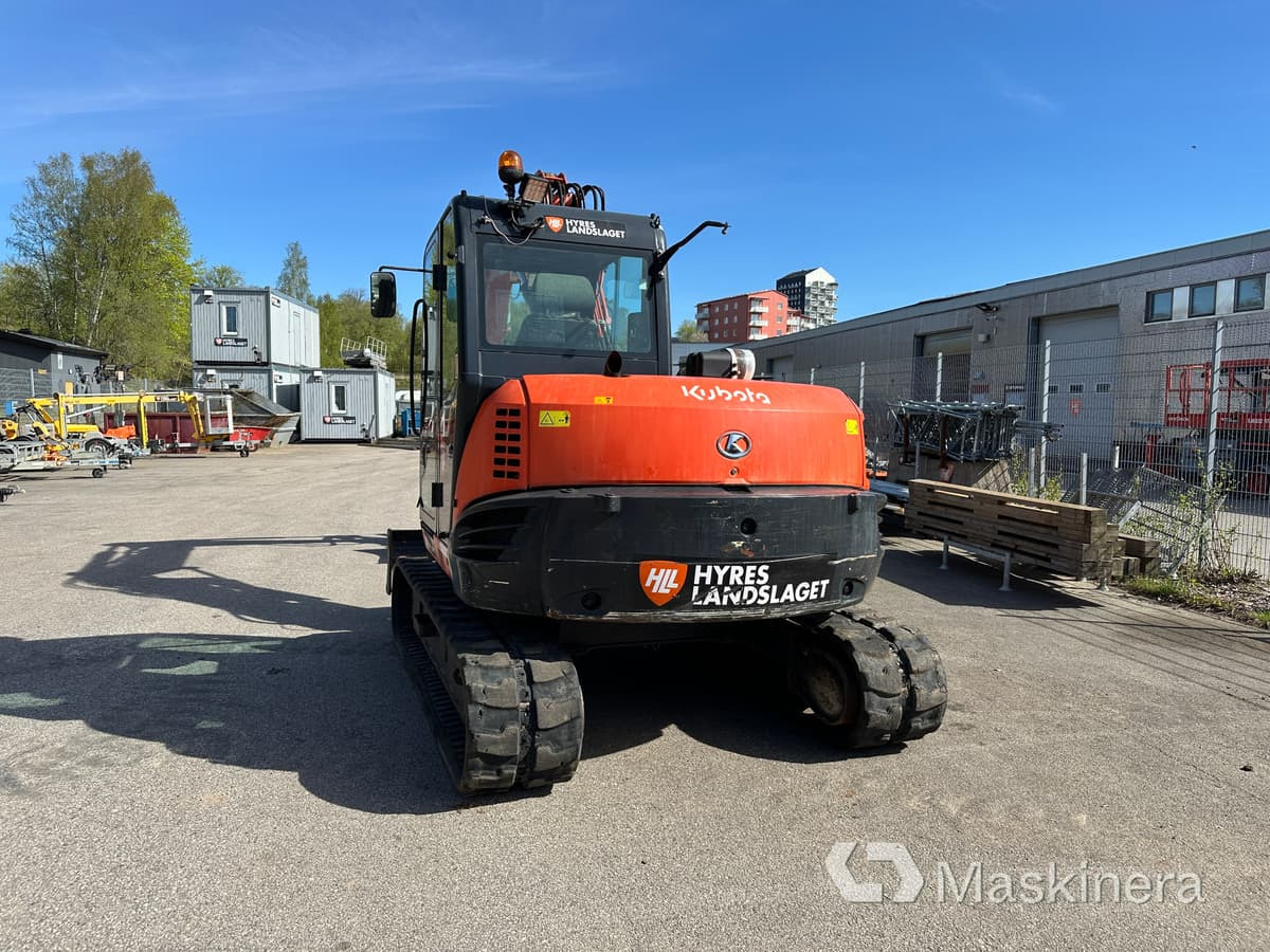 Grävmaskin Kubota KX080-4 - Bager goseničar: slika 4 Grävmaskin Kubota KX080-4 - Bager goseničar: slika 4