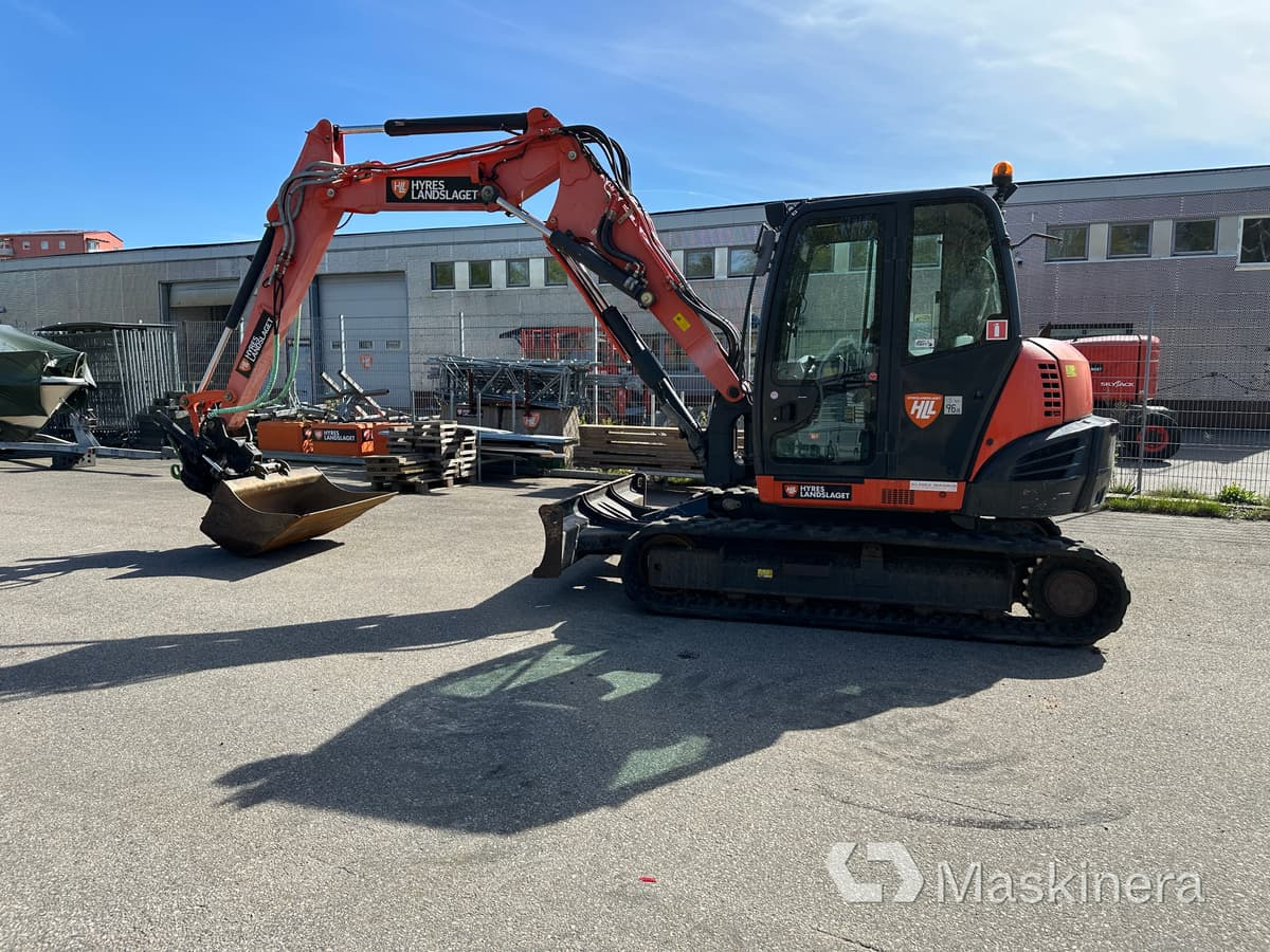 Grävmaskin Kubota KX080-4 - Bager goseničar: slika 2 Grävmaskin Kubota KX080-4 - Bager goseničar: slika 2