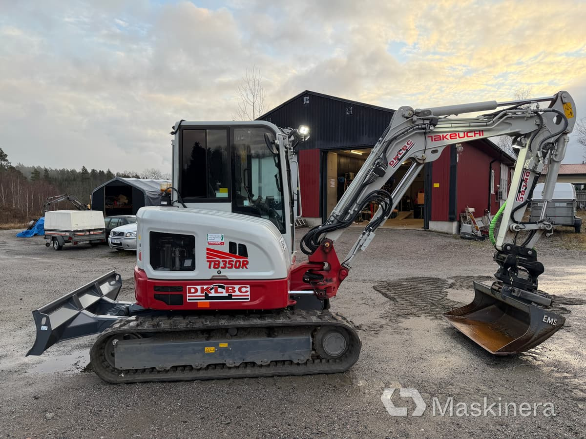 Grävmaskin Takeuchi TB350R med redskap - Bager goseničar: slika 4 Grävmaskin Takeuchi TB350R med redskap - Bager goseničar: slika 4
