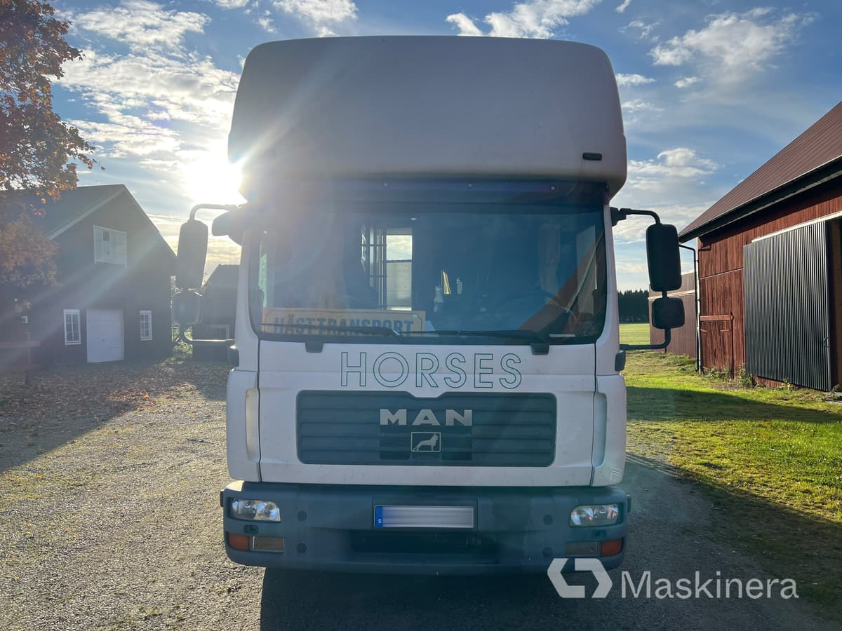 Hästlastbil MAN TGL 10.210 4X2 BL - Tovornjak za prevoz konj: slika 2 Hästlastbil MAN TGL 10.210 4X2 BL - Tovornjak za prevoz konj: slika 2