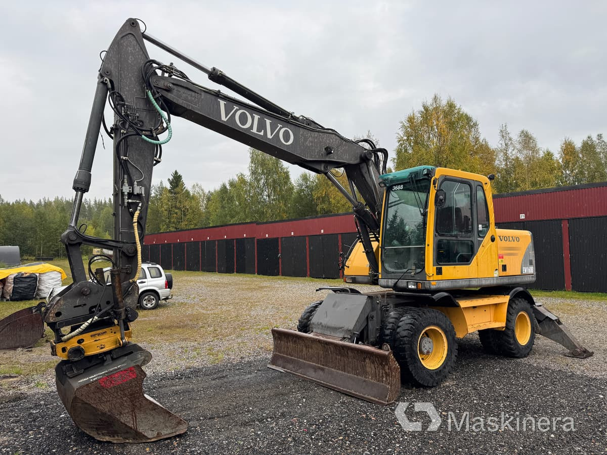 Hjulgrävare Volvo EW160B med tillbehör - Bager goseničar: slika 1 Hjulgrävare Volvo EW160B med tillbehör - Bager goseničar: slika 1