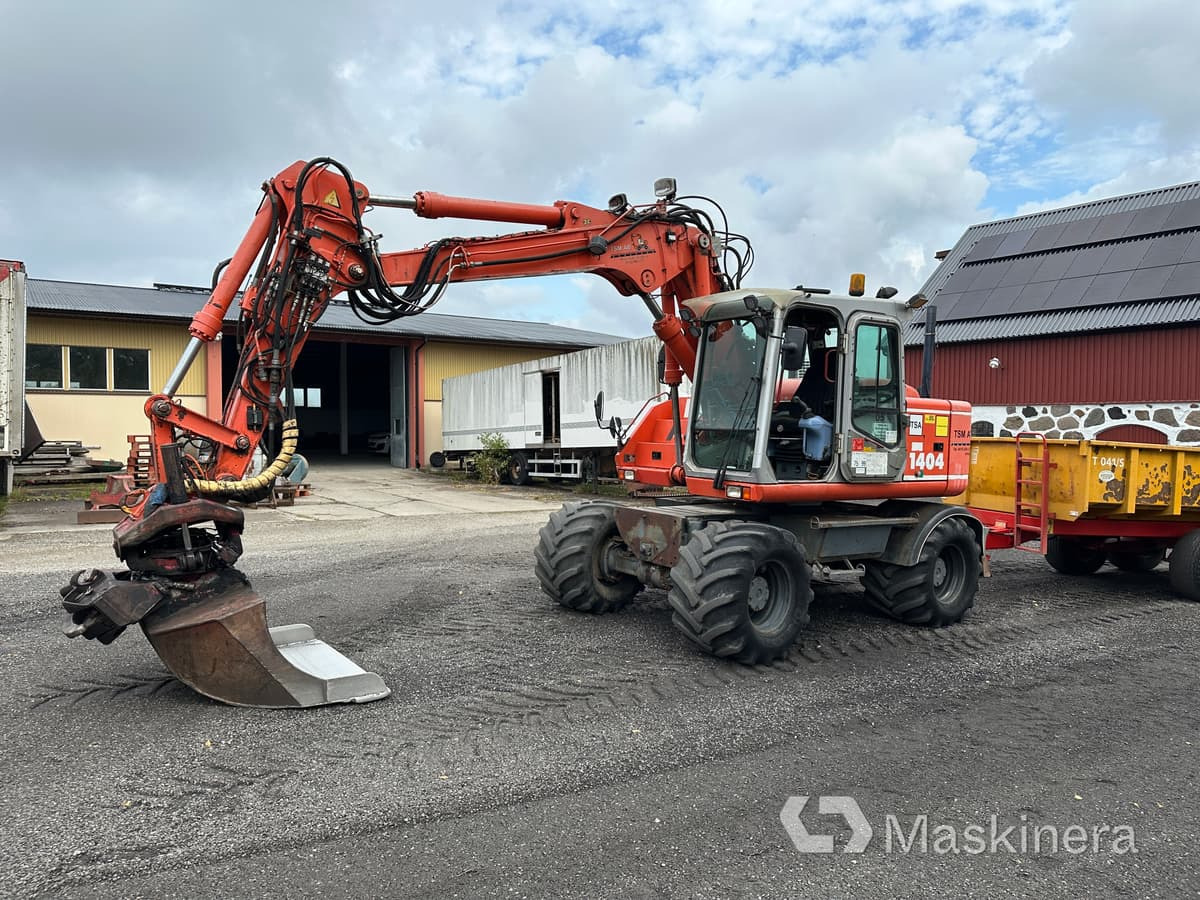 Hjulgrävare Atlas 1404 + tippvagn/redskap - Bager goseničar: slika 1 Hjulgrävare Atlas 1404 + tippvagn/redskap - Bager goseničar: slika 1