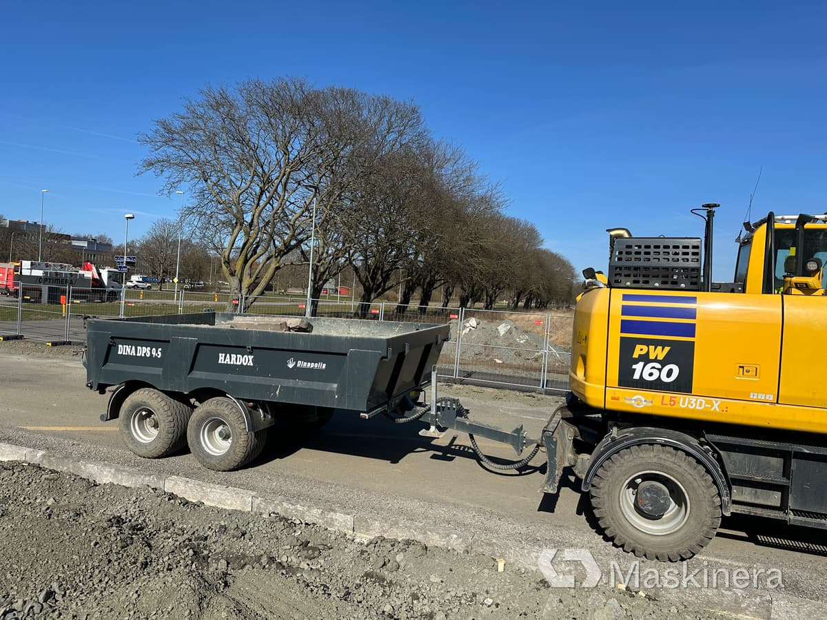 Hjulgrävare Komatsu PW160-11E0 + vagn/redskap & grävsystem - Bager goseničar: slika 5 Hjulgrävare Komatsu PW160-11E0 + vagn/redskap & grävsystem - Bager goseničar: slika 5