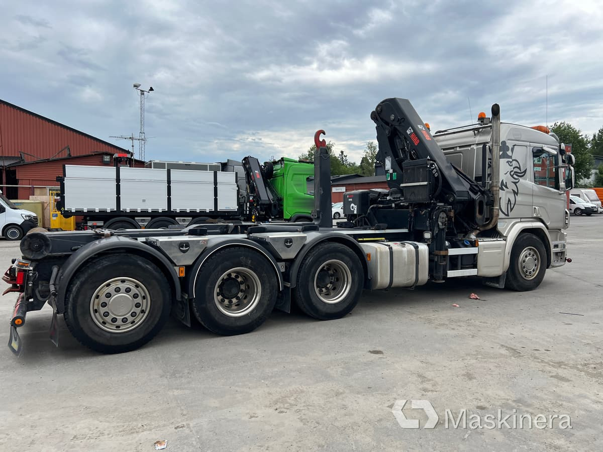 Kranväxlare Scania P410 8x4 - Kotalni prekucni tovornjak, Tovornjak z dvigalom: slika 5 Kranväxlare Scania P410 8x4 - Kotalni prekucni tovornjak, Tovornjak z dvigalom: slika 5