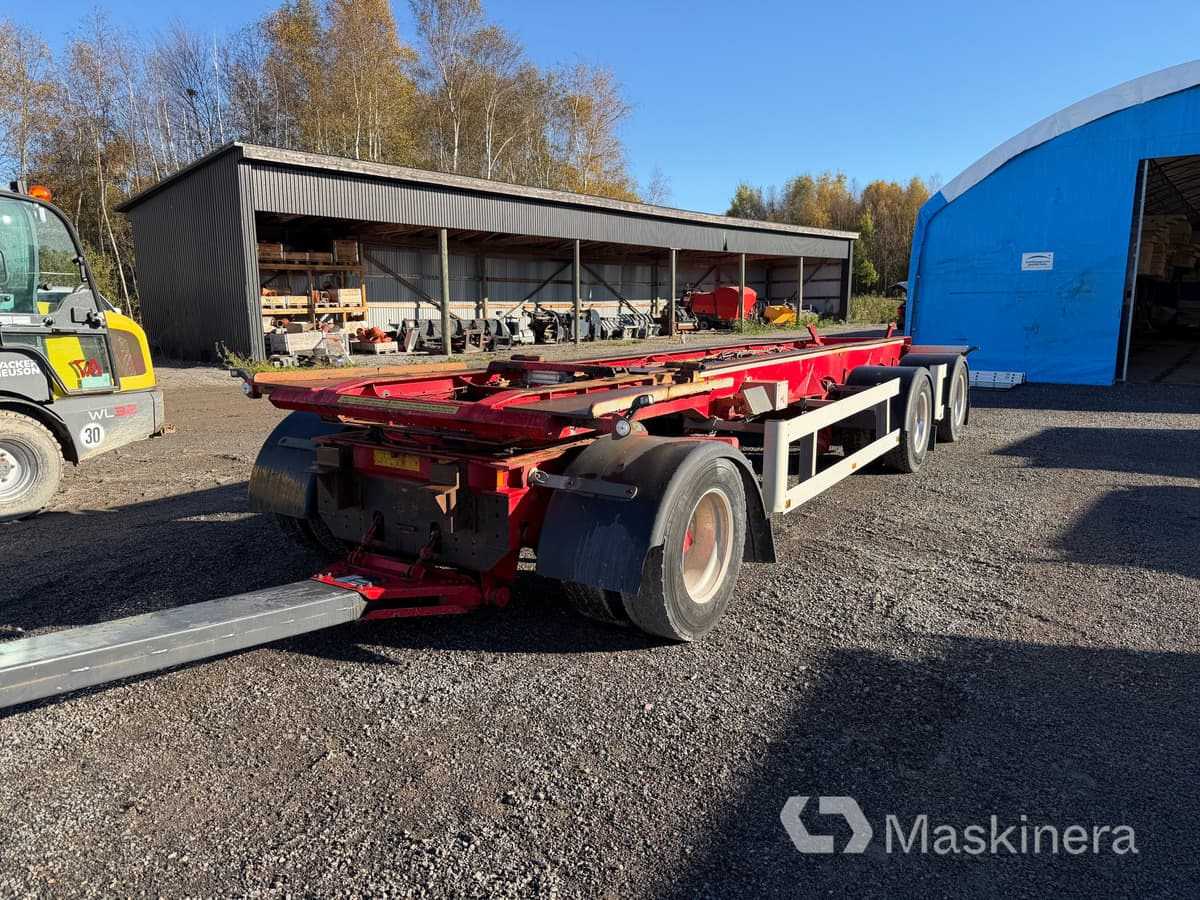 Lastväxlarvagn Kilafors - Kontejnerska prikolica/ Prikolica z zamenljivim tovoriščem: slika 1 Lastväxlarvagn Kilafors - Kontejnerska prikolica/ Prikolica z zamenljivim tovoriščem: slika 1