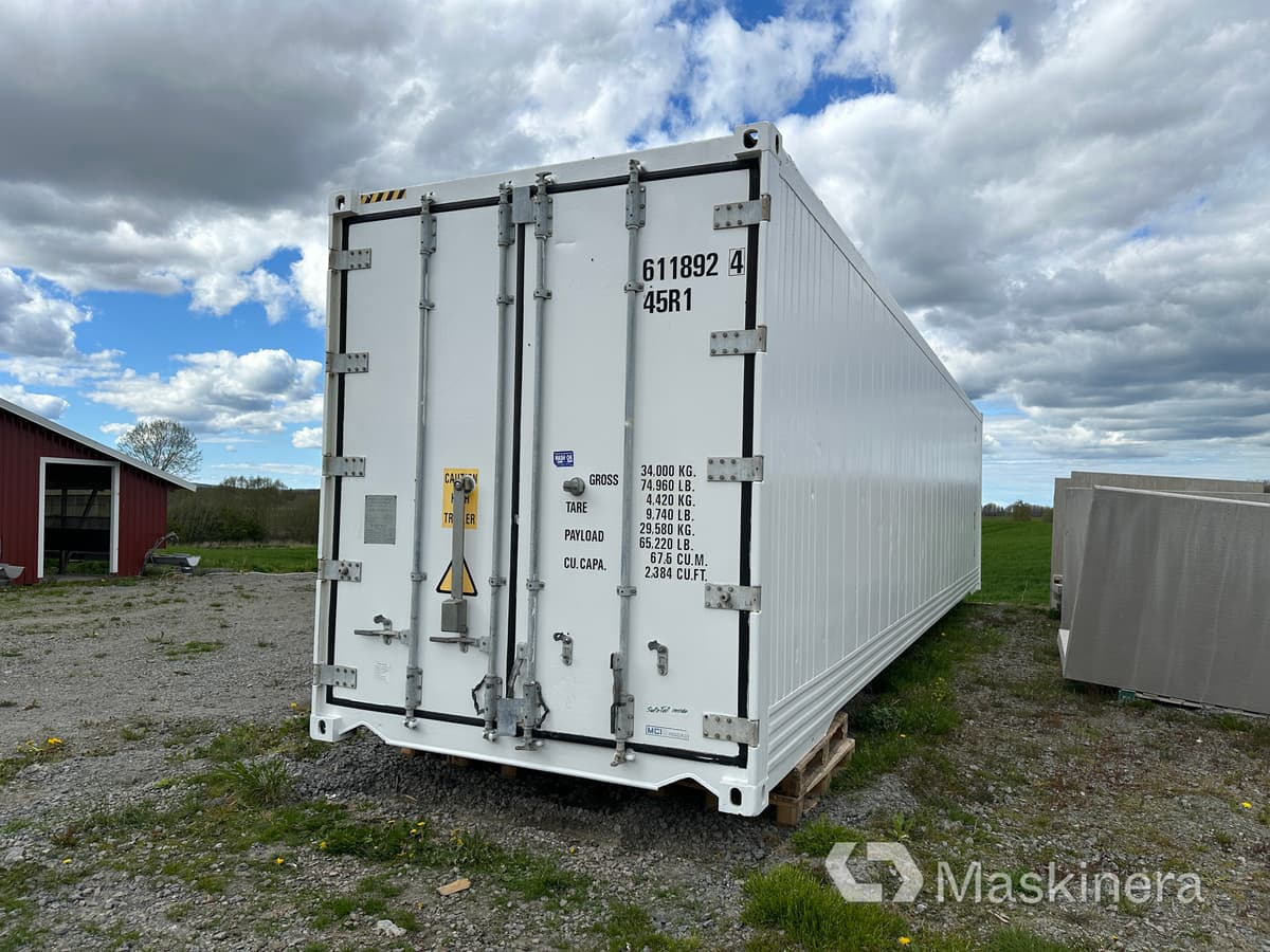 Maersk MORS-40HS-062A Container 40’ Kyl-Frys - Hladilno zamenljivo tovorišče: slika 1 Maersk MORS-40HS-062A Container 40’ Kyl-Frys - Hladilno zamenljivo tovorišče: slika 1