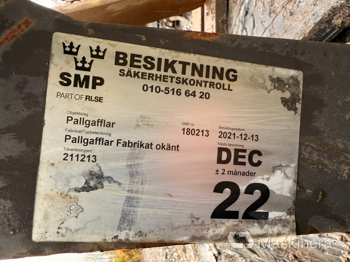 Pallgafflar/Gaffelställ Stor-stora BM-fäste - Vilice: slika 4 Pallgafflar/Gaffelställ Stor-stora BM-fäste - Vilice: slika 4