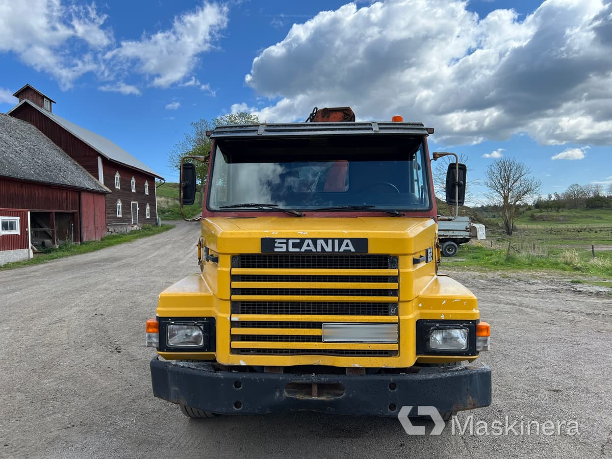 Scania T82HL4X2LS46KK Kran / tippbil Scania 82H - Tovornjak prekucnik, Tovornjak z dvigalom: slika 2 Scania T82HL4X2LS46KK Kran / tippbil Scania 82H - Tovornjak prekucnik, Tovornjak z dvigalom: slika 2