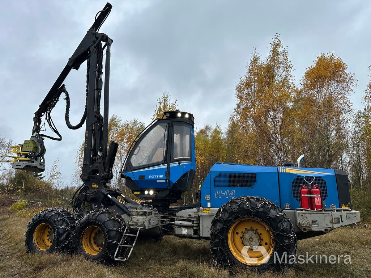 Skördare Rottne H14 - Gozdarski kombajn: slika 2 Skördare Rottne H14 - Gozdarski kombajn: slika 2