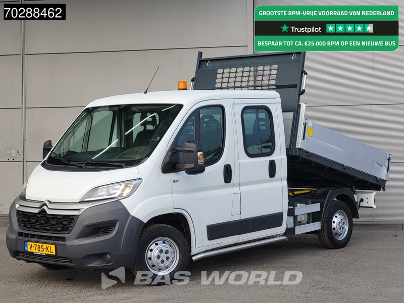 Citroën Jumper 130PK Kipper Dubbel Cabine Trekhaak Euro6 Tipper Benne Kieper 2m3 Trekhaak - Dostavno vozilo prekucnik: slika 1 Citroën Jumper 130PK Kipper Dubbel Cabine Trekhaak Euro6 Tipper Benne Kieper 2m3 Trekhaak - Dostavno vozilo prekucnik: slika 1