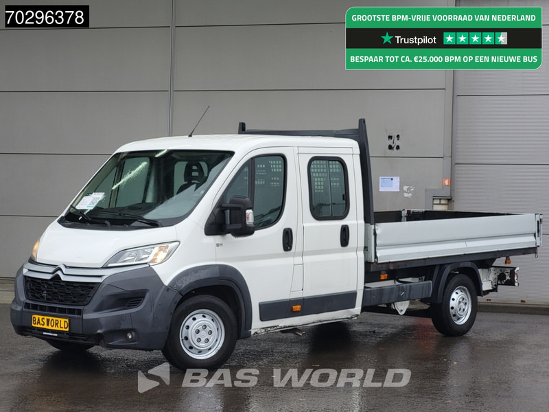 Citroën Jumper 130PK Open Laadbak Dubbel Cabine Trekhaak Airco Cruise Euro6 Pritsche Pickup Open Box Airco Trekhaak Cruise control - Dostavno vozilo s kesonom: slika 1 Citroën Jumper 130PK Open Laadbak Dubbel Cabine Trekhaak Airco Cruise Euro6 Pritsche Pickup Open Box Airco Trekhaak Cruise control - Dostavno vozilo s kesonom: slika 1