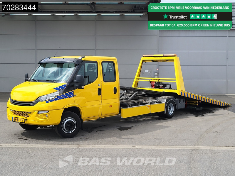 Iveco Daily 70C18 3.0L Autotransporter Luchtvering 3,5t Trekhaak Lier Airco Cruise Euro6 Cartransporter Oprijwagen Trekhaak Cruise control - Dostavno vozilo: slika 1 Iveco Daily 70C18 3.0L Autotransporter Luchtvering 3,5t Trekhaak Lier Airco Cruise Euro6 Cartransporter Oprijwagen Trekhaak Cruise control - Dostavno vozilo: slika 1