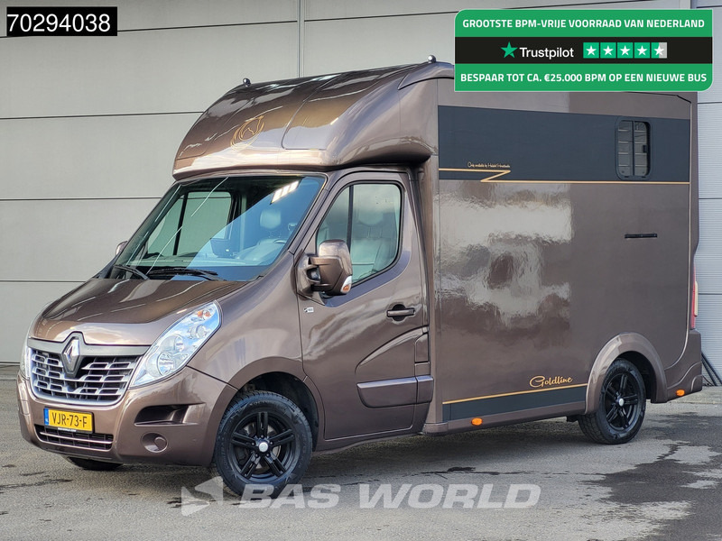 Renault Master 130pk Paardenwagen Hengstenuitvoeren Trekhaak Airco Euro6 Horsetruck Veewagen Horse 14m3 Airco Trekhaak - Dostavno vozilo: slika 1 Renault Master 130pk Paardenwagen Hengstenuitvoeren Trekhaak Airco Euro6 Horsetruck Veewagen Horse 14m3 Airco Trekhaak - Dostavno vozilo: slika 1