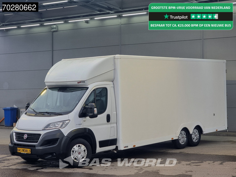 Fiat Ducato 130pk 30m3 XXL Bakwagen B rijbewijs 6m Baklengte Airco Cruise Meubelbak Koffer Gesloten laadbak Airco Cruise control - Dostavno vozilo z zabojnikom: slika 1 Fiat Ducato 130pk 30m3 XXL Bakwagen B rijbewijs 6m Baklengte Airco Cruise Meubelbak Koffer Gesloten laadbak Airco Cruise control - Dostavno vozilo z zabojnikom: slika 1