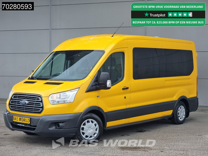 Ford Transit 130pk Personenvervoer Luchtvering Taxi L3H2 Ramp Airco Cruise Parkeersensoren Euro6 Kombi Tourer 11m3 Airco Cruise control - Minibus, Potniški kombi: slika 1 Ford Transit 130pk Personenvervoer Luchtvering Taxi L3H2 Ramp Airco Cruise Parkeersensoren Euro6 Kombi Tourer 11m3 Airco Cruise control - Minibus, Potniški kombi: slika 1