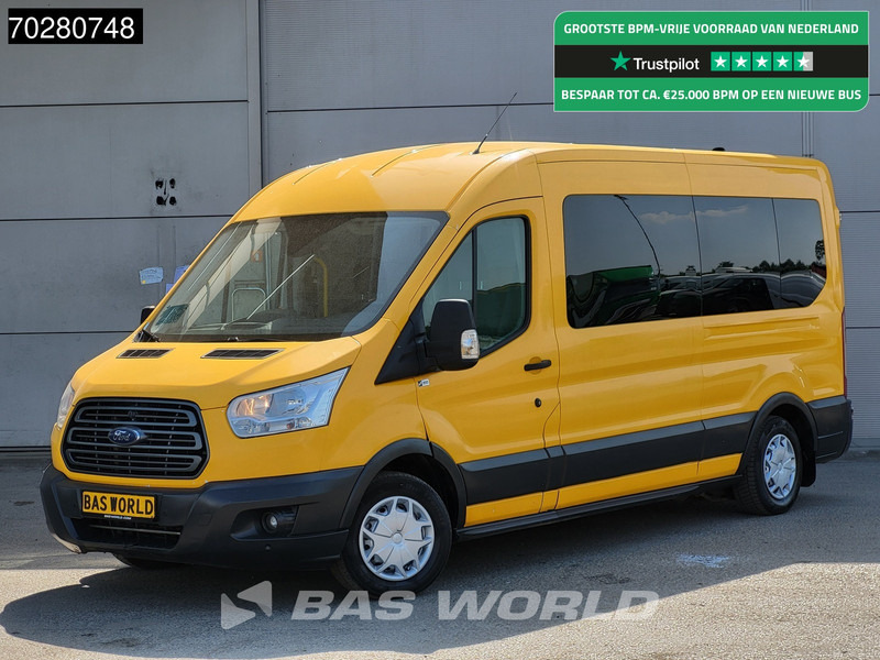 Ford Transit 130pk Personenvervoer Luchtvering Taxi L3H2 Ramp Airco Cruise Parkeersensoren Euro6 Kombi Tourer 11m3 Airco Cruise control - Minibus, Potniški kombi: slika 1 Ford Transit 130pk Personenvervoer Luchtvering Taxi L3H2 Ramp Airco Cruise Parkeersensoren Euro6 Kombi Tourer 11m3 Airco Cruise control - Minibus, Potniški kombi: slika 1