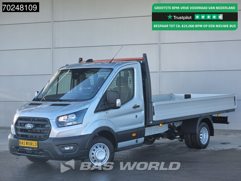 Ford Transit 165pk Open laadbak Dubbellucht Pritsche Trekhaak Airco Cruise Camera 3m3 Airco Trekhaak Cruise control - Dostavno vozilo s kesonom: slika 1 Ford Transit 165pk Open laadbak Dubbellucht Pritsche Trekhaak Airco Cruise Camera 3m3 Airco Trekhaak Cruise control - Dostavno vozilo s kesonom: slika 1