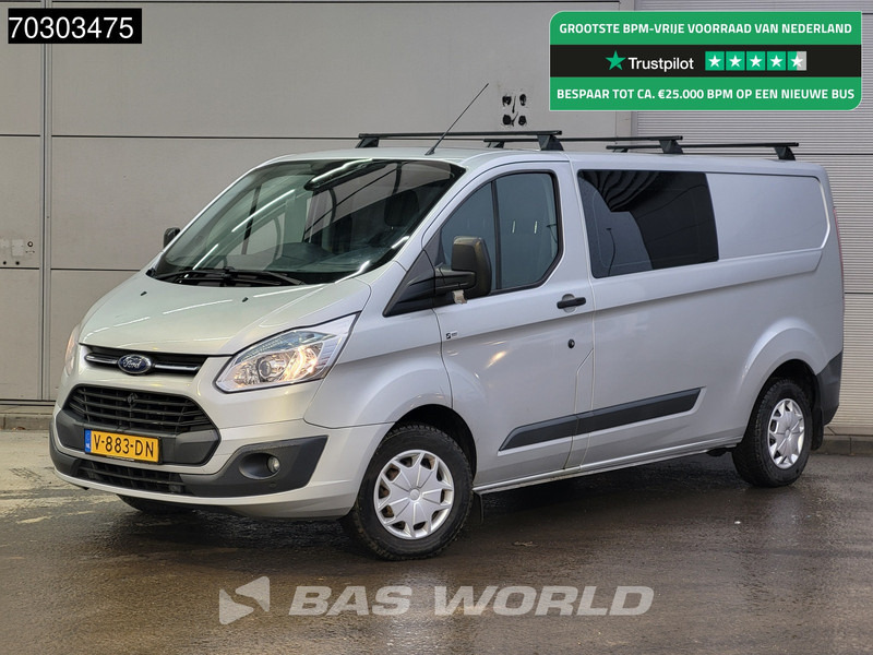 Ford Transit Custom 100pk Dubbel Cabine L2H1 Trekhaak Navi Airco Cruise Camera Parkeersensoren v+a Imperiaal APK 02-2026 Euro6 L2 DC Doka Mixto Airc - Mali kombi: slika 1 Ford Transit Custom 100pk Dubbel Cabine L2H1 Trekhaak Navi Airco Cruise Camera Parkeersensoren v+a Imperiaal APK 02-2026 Euro6 L2 DC Doka Mixto Airc - Mali kombi: slika 1