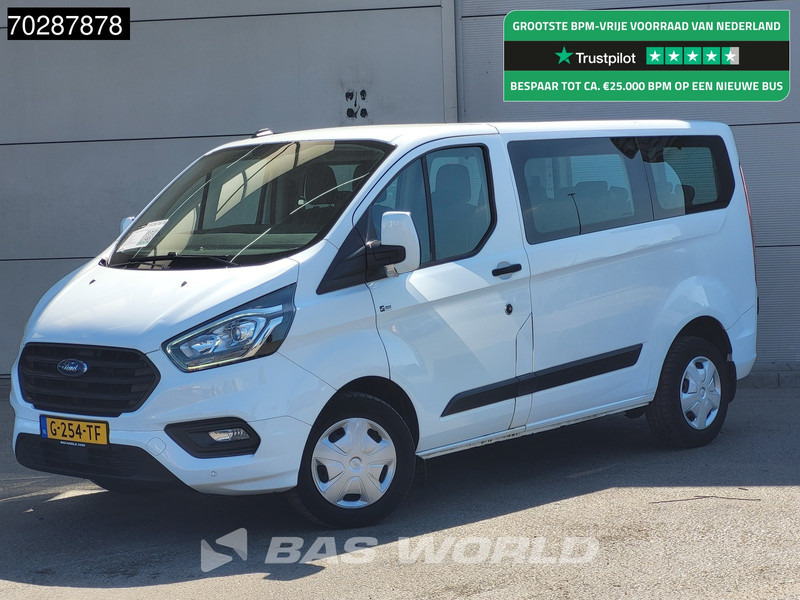 Ford Transit Custom 105pk Personenvervoer Incl.BPM/Ex. BTW 9-Persoons Airco Cruise LED Parkeersensoren Taxi Passenger Transport Kombi Tourer Euro6 L - Minibus, Potniški kombi: slika 1 Ford Transit Custom 105pk Personenvervoer Incl.BPM/Ex. BTW 9-Persoons Airco Cruise LED Parkeersensoren Taxi Passenger Transport Kombi Tourer Euro6 L - Minibus, Potniški kombi: slika 1