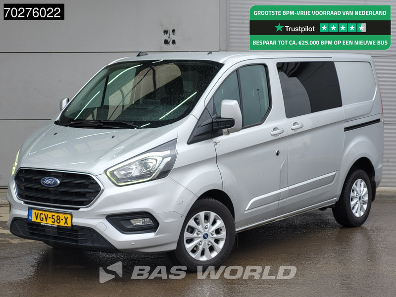 Ford Transit Custom 130PK Dubbel Cabine Automaat L1H1 LED Navi Trekhaak Camera Parkeersensoren Airco Cruise Doka Mixto L1 3Ton Airco Dubbel cabine T - Mali kombi: slika 1 Ford Transit Custom 130PK Dubbel Cabine Automaat L1H1 LED Navi Trekhaak Camera Parkeersensoren Airco Cruise Doka Mixto L1 3Ton Airco Dubbel cabine T - Mali kombi: slika 1