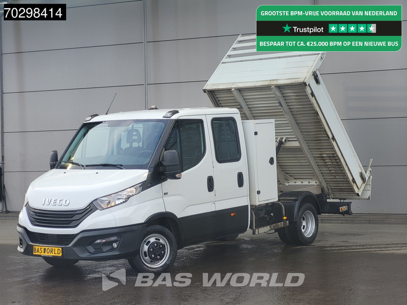 Iveco Daily 35C14 Kipper met Kist Dubbel Cabine 3,5t Trekhaak Dubbellucht Airco Cruise Euro6 Tipper Benne Kieper Airco Trekhaak Cruise contr - Dostavno vozilo prekucnik: slika 1 Iveco Daily 35C14 Kipper met Kist Dubbel Cabine 3,5t Trekhaak Dubbellucht Airco Cruise Euro6 Tipper Benne Kieper Airco Trekhaak Cruise contr - Dostavno vozilo prekucnik: slika 1